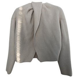 Céline Pull court Écru