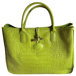 Longchamp BORSA ANIS IN VITELLO A FORMA DI CROCO Altro