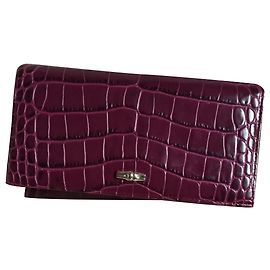 Longchamp COMPANHEIRO CROCO HORTENSIA AGITADO couro de bezerro Outro