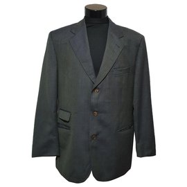 Blazer Burberry Xadrez em Lã e Seda Multicor
