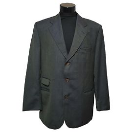 Burberry Tartan Blazer Wool and Silk Multiple colors