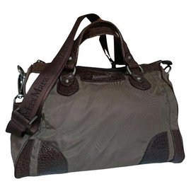 Max Mara-Max Mara satchel shoulder bag-Brown