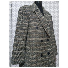 Pendleton-Manteaux, Vêtements d'extérieur-Multicolore,Beige,Gris