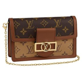 Louis Vuitton-LV Dauphine chain wallet new-Brown