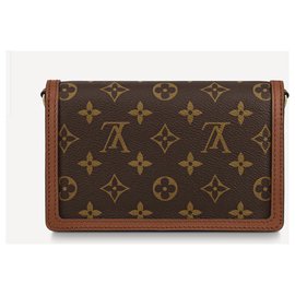 Louis Vuitton-LV Dauphine chain wallet new-Brown