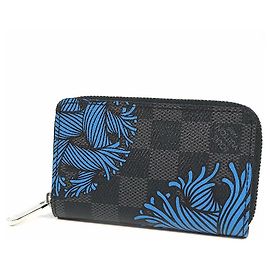 LOUIS VUITTON Christopher Nemeth Zippy coin purse Mens coin case N41687 blue rope Other