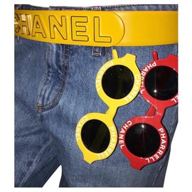 Chanel Sonnenbrille Rot