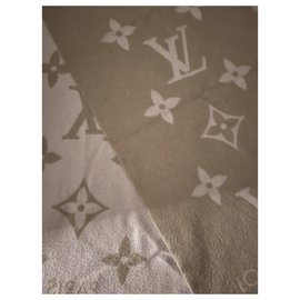 Louis Vuitton-REYKJAVIK SCARF-Grey