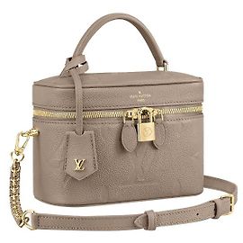 Louis Vuitton Pelle LV Vanity PM nuova Beige