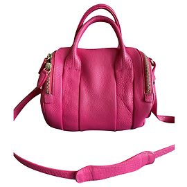 Sac à main Alexander Wang Rocco Rose Cuir Rose