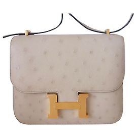 Bolsa Hermès Constance III Bege