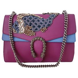 Borsa Gucci Dionysus Blu Fuschia