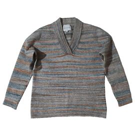 Autre Marque Suéter de lã e mohair para mulher S Multicor