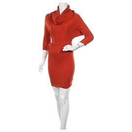 Karen Millen Kleid orange Orange