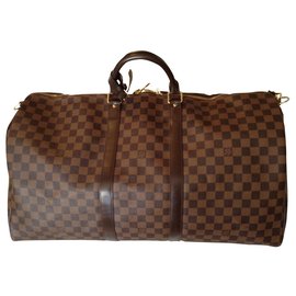 Louis Vuitton-keepall 55-Brown