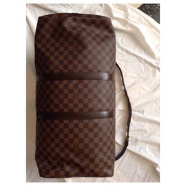 Louis Vuitton-keepall 55-Brown