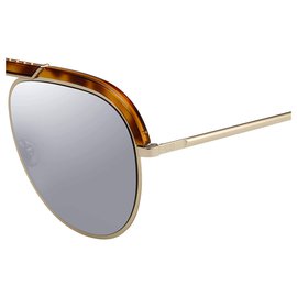 Dior-Christian Dior sunglasses (DiorDesertic-Brown,Gold hardware