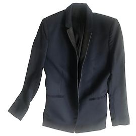 The Kooples Navy Blue Wool Jacket 38 Navy blue