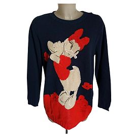 Suéter Iceberg para Disney Preto Vermelho Azul