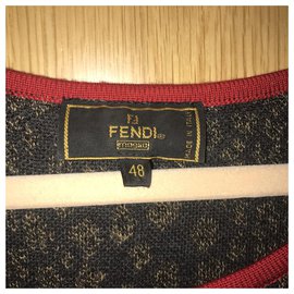 Fendi-Tops-Brown