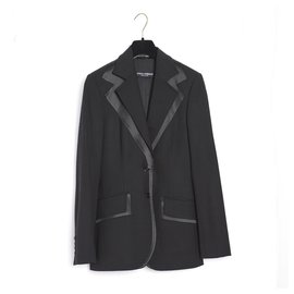 Dolce & Gabbana-SMOKING BLACK FR38-Black