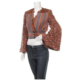 Matthew Williamson Blazer Wool Mohair Multicolore Multiple colors