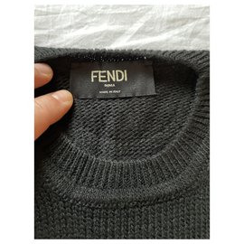 Fendi-Maglioni-Nero