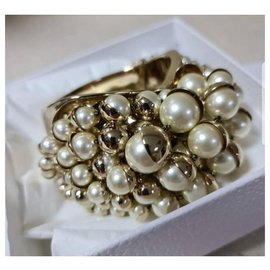 Dior-Dior Pearl Massive Armband-Golden