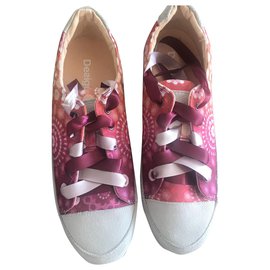 Baskets Desigual Nubuck Multicolore 39 Multicolore