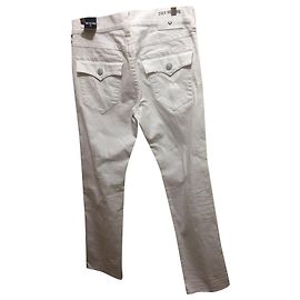 True Religion Ricky jeans, Size 32/34 Unisex White