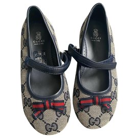 Gucci-Gucci ballerinas-Khaki