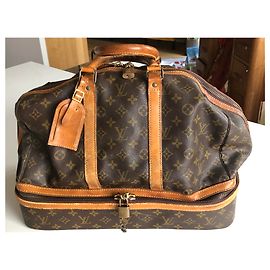 Mala de viagem Louis Vuitton Marrom Couro Marrom