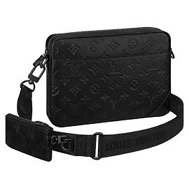 Louis Vuitton LV duo messenger nouveau Noir