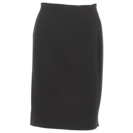 Céline-Falda elegante-Negro