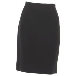 Céline-Falda elegante-Negro