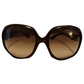 Dior-Sonnenbrille-Braun,Karamell,Dunkelbraun