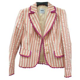 Vintage moschino Cheap and Chic giacca blazer Rosa Fuschia