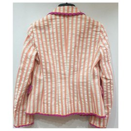 Moschino Cheap And Chic-Vintage moschino Cheap and Chic blazer jacket-Pink,Fuschia