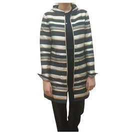 Herno-Herno striped coat overcoat-Multiple colors