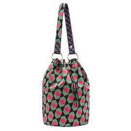Diane Von Furstenberg Borsa a secchiello DVF Stassi Multicolore