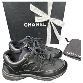 Chanel-Sneakers-Black