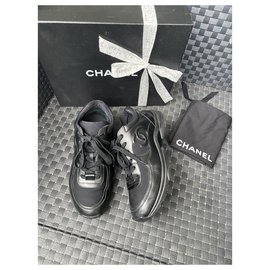 Chanel-Sneakers-Black