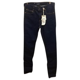 Scotch and Soda-Jeans skinny nuovi con cartellini taglia W30 l34-Blu