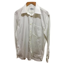 Valentino-Dress shirt by Valentino in white L/XL-White