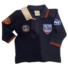 Diesel-Tops Tees-Navy blue