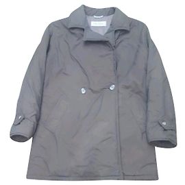 Caban à poitrine doublée Max Mara Bronze