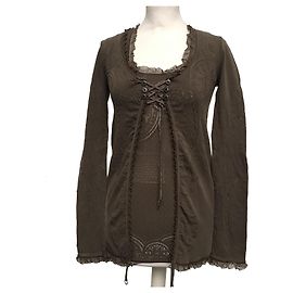 High Claire Campbell Twin-Set Khaki Khaki