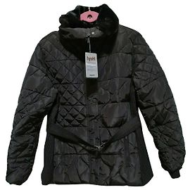 Desigual schwarze Matelasséjacke Schwarz