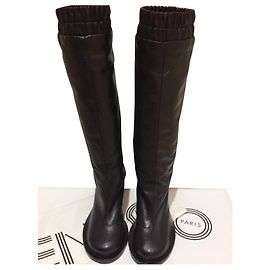 Botas Kenzo Memento 3 em couro preto Preto