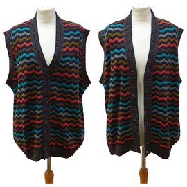 Missoni-Missoni vintage sweater vest-Multiple colors